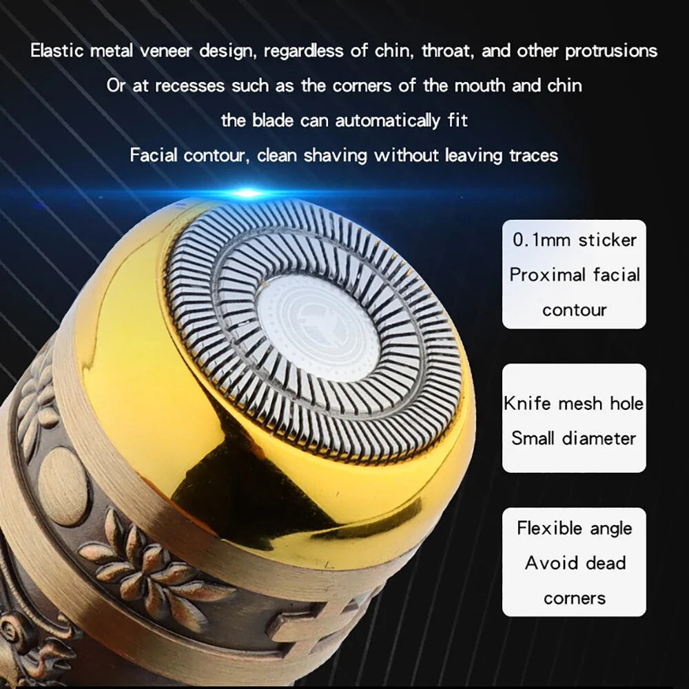 Dragon Head Mini Electric Shaver for Men | USB Waterproof Razor