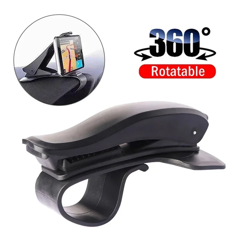 Rotatable Car Dashboard Phone Mount – Universal GPS Holder