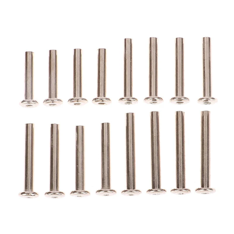 Stainless Steel Luggage Wheel Bolts & Rivets – 4-Set 6×30–45mm