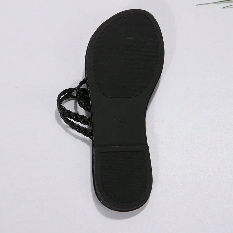 Women's Flat Beach Flip-Flops | Non-Slip Summer Slippers