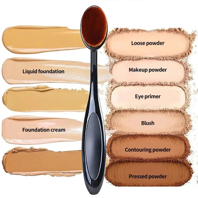 1 2 5 Large Foundation Brush Toothbrush Shape Makeup Make Up Tool Get