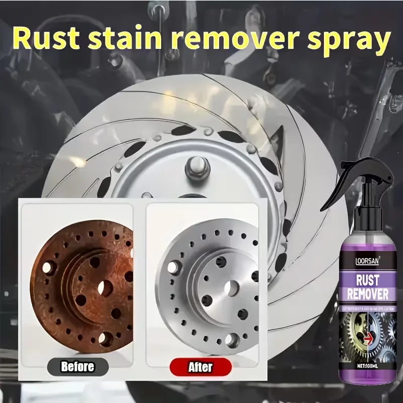 100ml Rust Remover Spray – Tires, Hubs, Gears & Tools