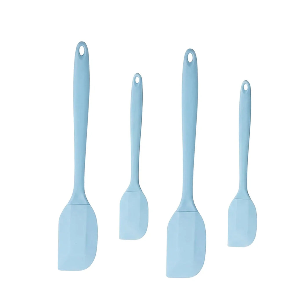 4-Piece Silicone Spatula Set – Heat-Resistant Baking Tools