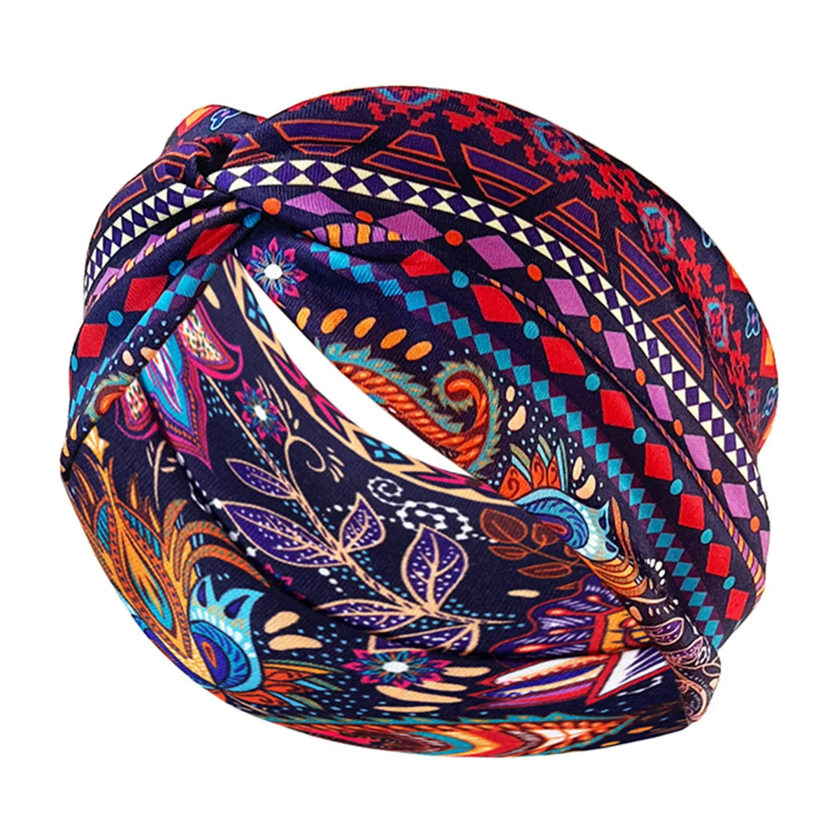 Women's Elastic Twisted Sports Headband | Gym Yoga Running