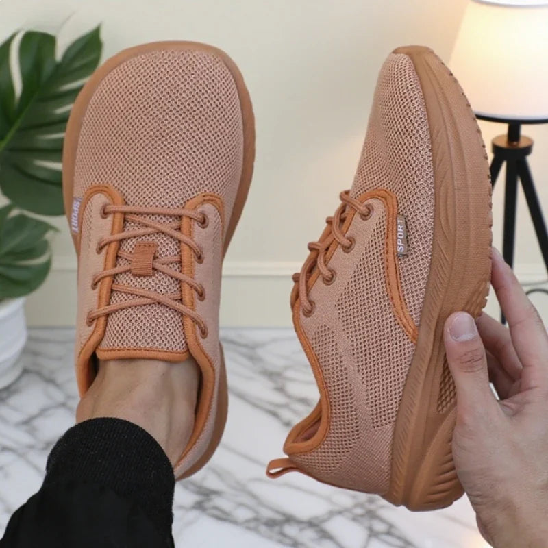 Men's Wide Toe Breathable Mesh Running Shoes | ZULIWAGN