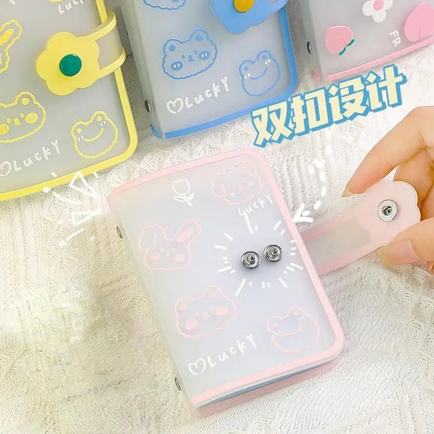 Mini Card Holder Album – Cute Portable ID & Photo Organizer