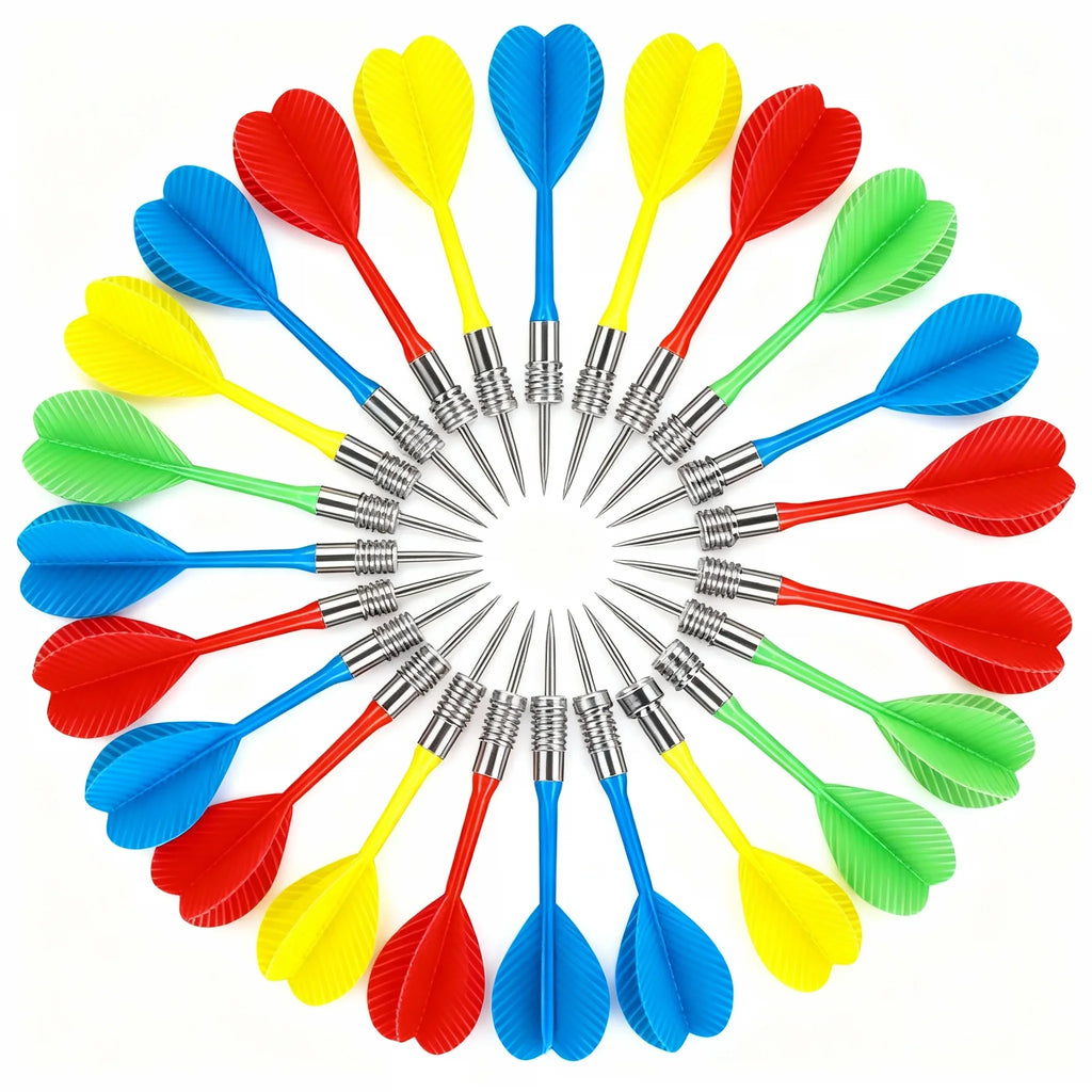 12-Pack Magnetic Safety Darts – Indoor Bullseye Game Kids & Adults