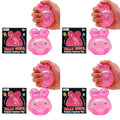 Rabbit Jelly Squishy Toy TPR Fidget Squeeze Toy for Kids & Adults
