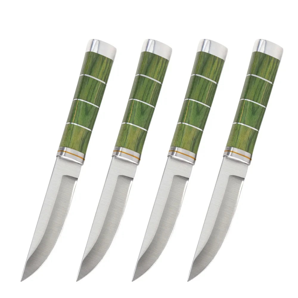 Bamboo Handle Stainless Steel Meat & Deboning Knife | BBQ
