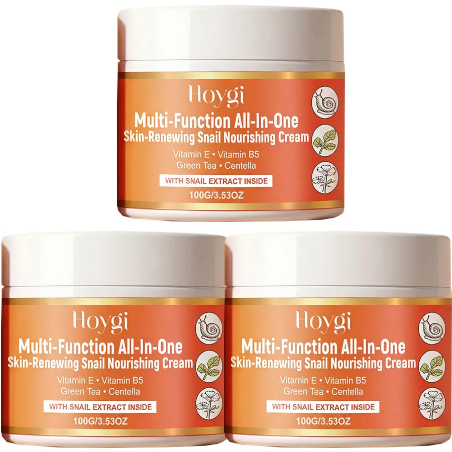 Snail Mucin Moisturizer Cream Korean Skin Care Day Night Repair Face