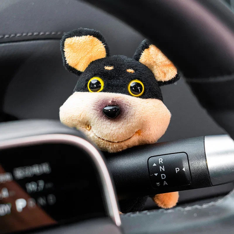 Car Decor Bee Dog Doll Cars Central Control Screen Display Ornaments