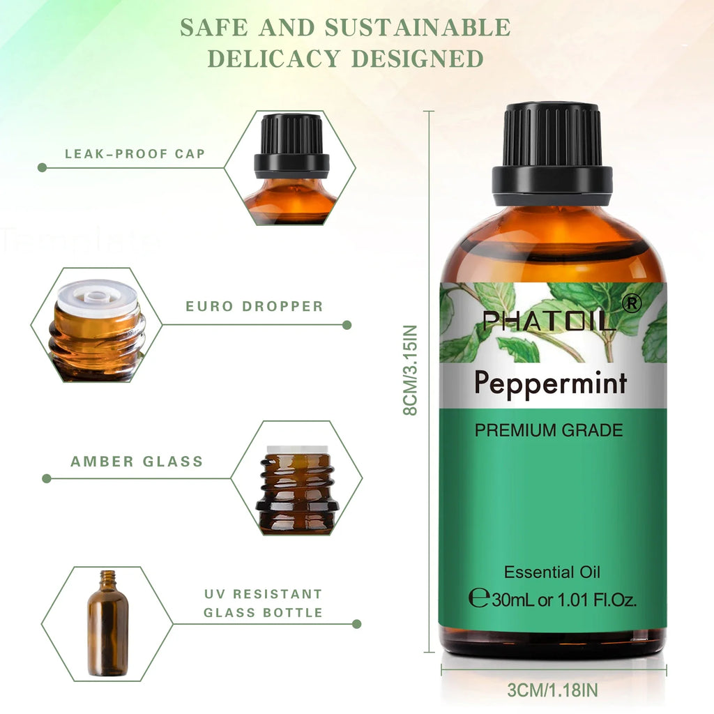 PHATOIL 30ml Pure Essential Oil – Diffuser & Candle Making