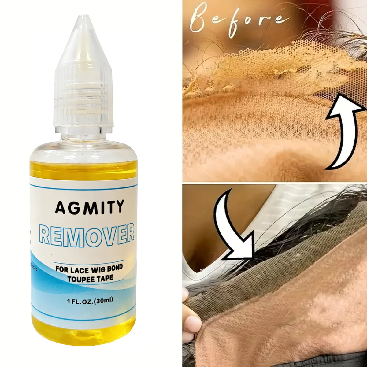 Lace Melting Spray & Adhesive Remover Set – Strong Waterproof Hold