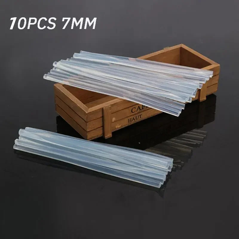 20-Pack 7mm Hot Melt Glue Sticks – Fast Bond for DIY & Crafts