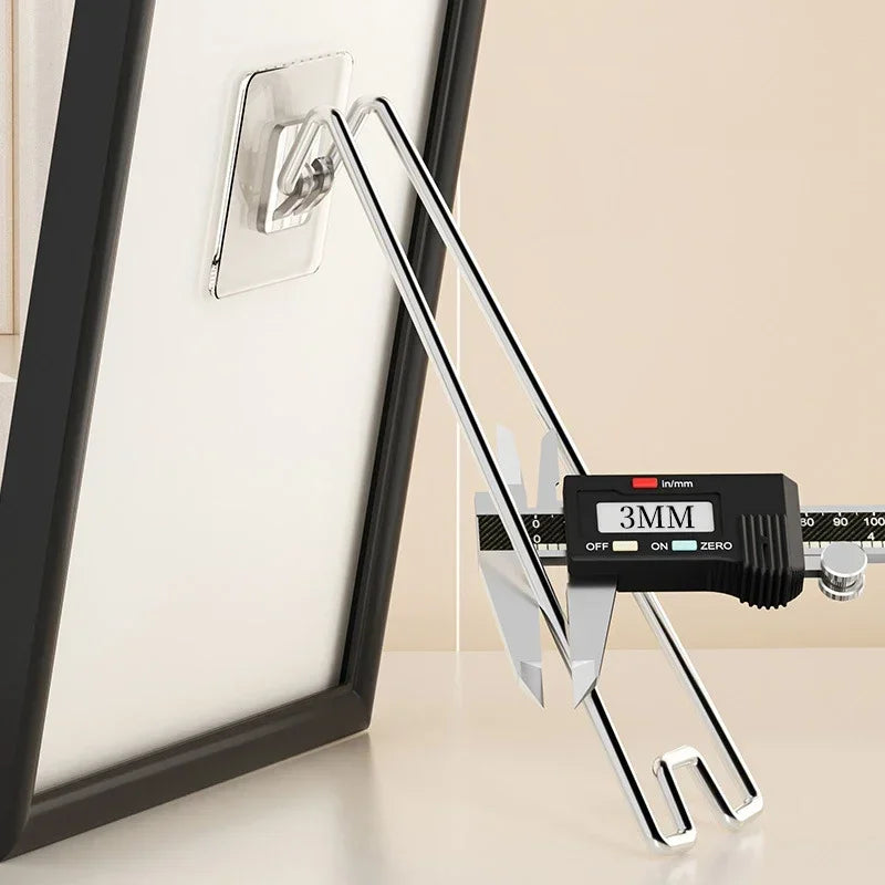 No-Drill Metal Photo Frame Stand – Desktop Display Holder