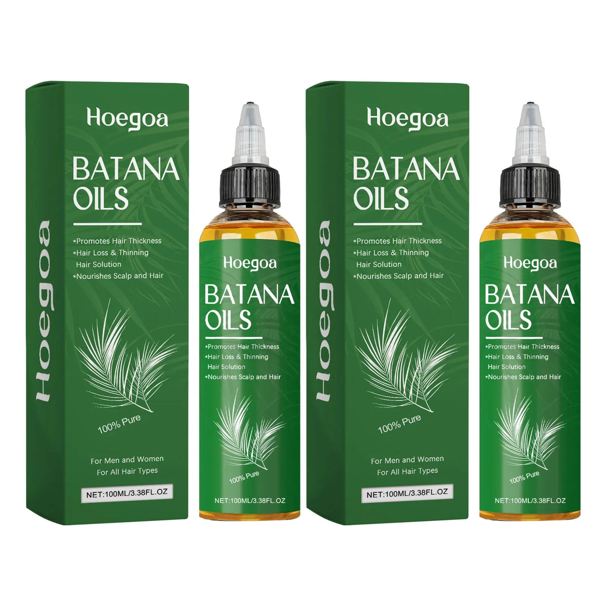 HOEGOA Natural Batana Oil for Hair Growth & Strength | 100ml