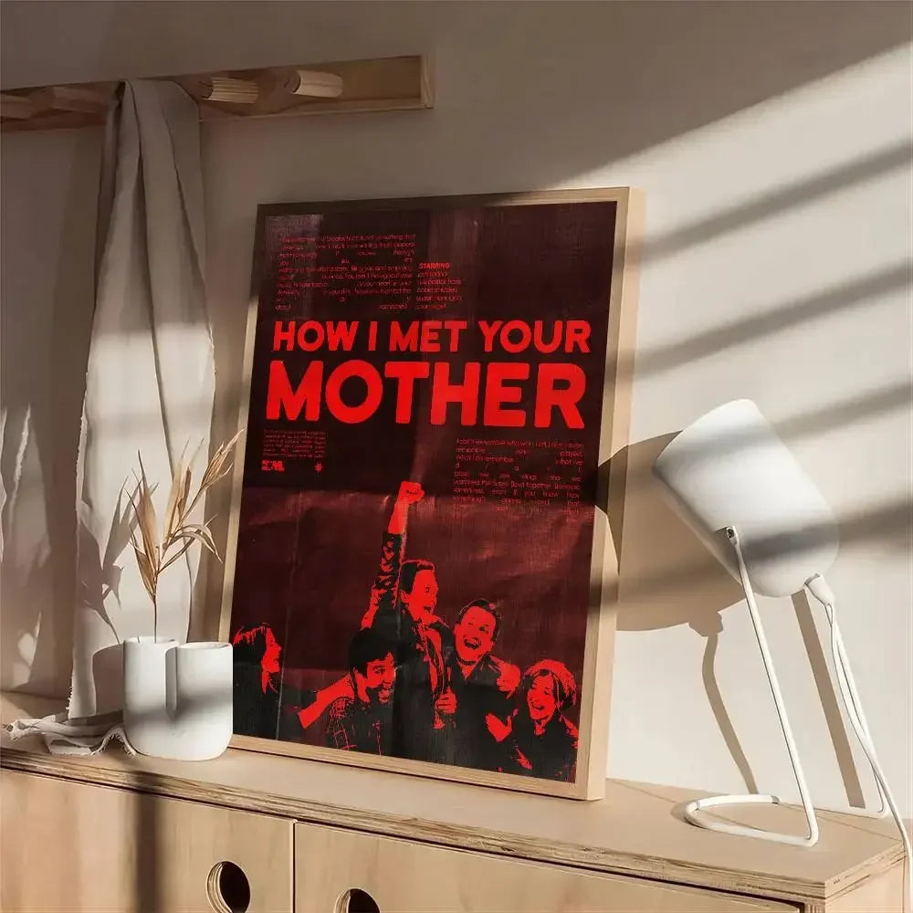 How I Met Your Mother Wall Poster – Self-Adhesive Decor