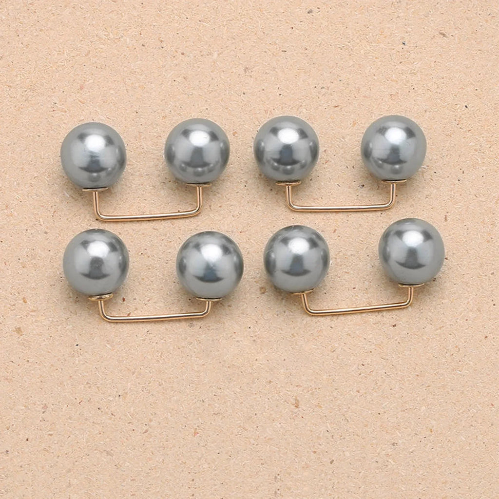 3-Pack Double Pearl Brooch Pins for Women – Wedding & Party