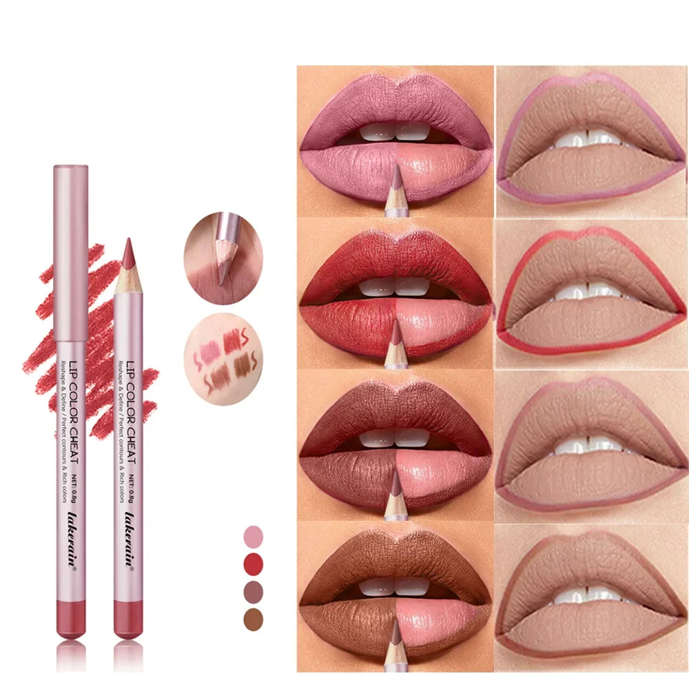Waterproof Lip Liner Pencil – Long-Lasting & Moisturizing
