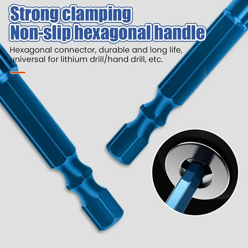 10 PCS Tungsten Carbide Eccentric Drill Bit Set – Tile & Glass