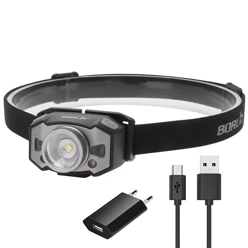 POCKETMAN IR Motion Sensor LED Headlamp | USB-C Rechargeable