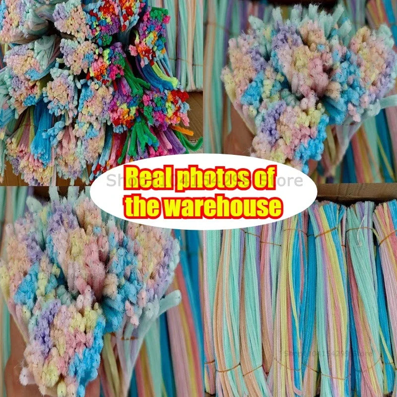 Chenille Stem Pipe Cleaners for Crafts & DIY | 100–1000 Pack