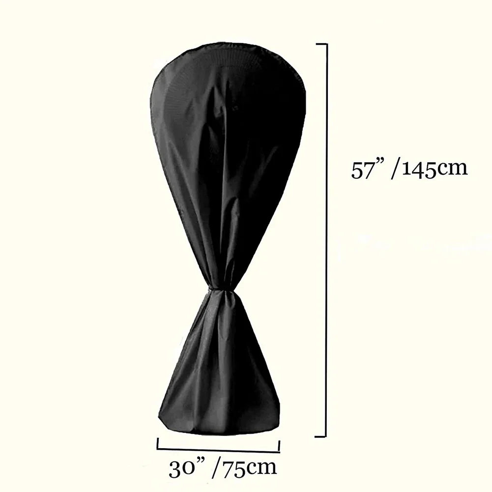 Oxford Cloth Floor Fan Dust Cover – Waterproof & Dustproof 57"