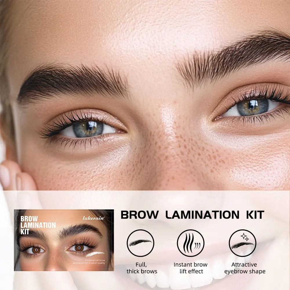 Brow Lamination Kit – Lift, Thicken & Shape Eyebrows at Home