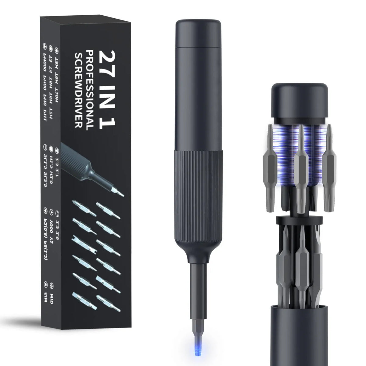 27-Piece Mini Precision Screwdriver Set | Magnetic Repair Kit