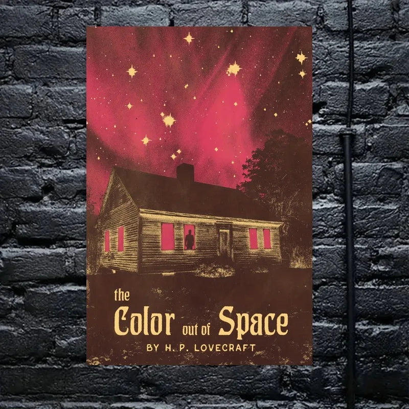 H.P. Lovecraft "Color Out of Space" Canvas Art Print | Wall Decor