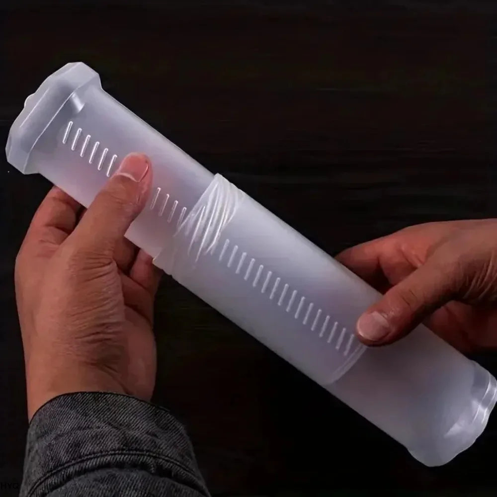 Transparent ABS Telescopic Pen Holder Art Painting Brush Pencil