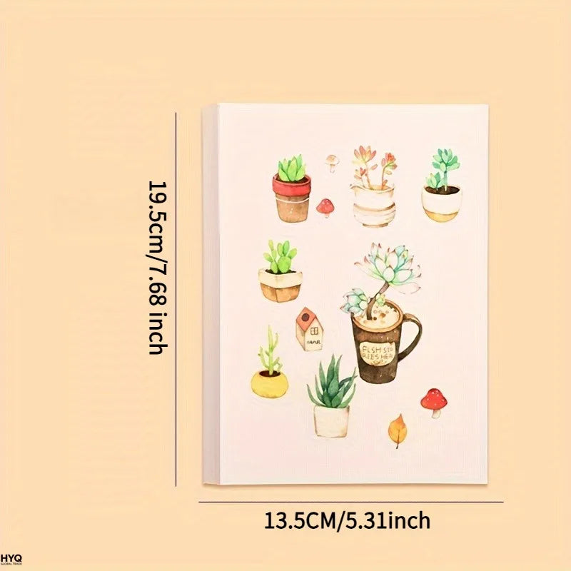 100 Watercolor Paper Sealing Pad 32K 16K 20Sheets 300gsm Painting