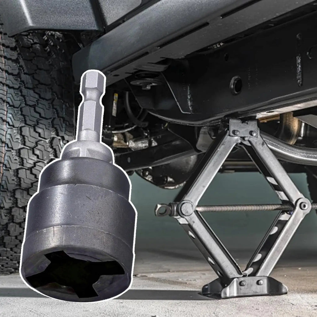 Scissor Jack Adapter Socket – Electric & Manual Wrench Tool