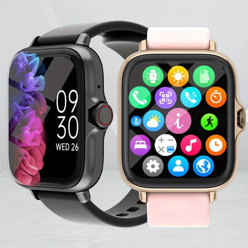 LOMAXFR Smart Watch | Bluetooth Calling, Multi-Sport, iOS & Android