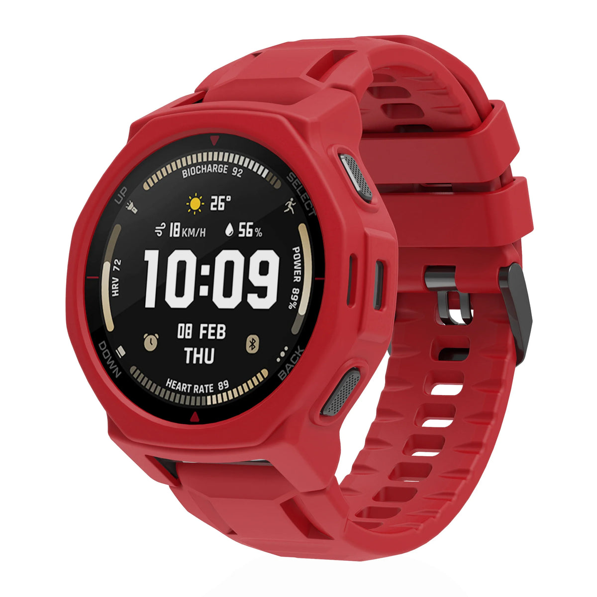 Amazfit T-Rex 3 Pro 44mm Silicone Strap & Protective Case