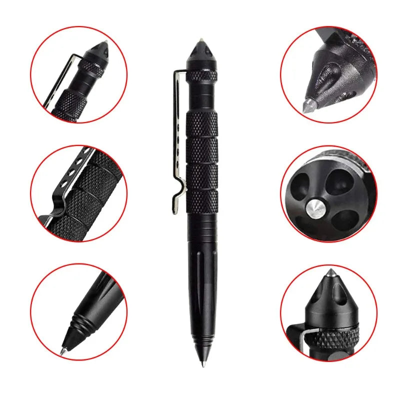 B2 Tactical Pen – Tungsten Steel Tip, Window Breaker & EDC