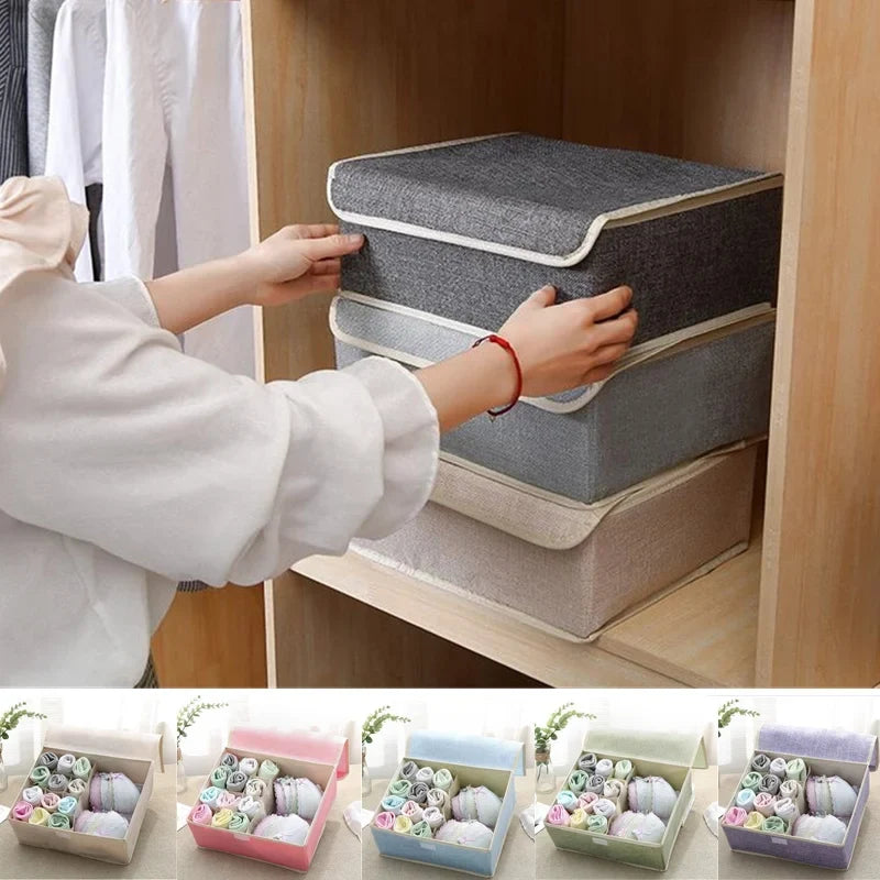 Folding Clothes Organizer Large Capacity Quilt Multifunctional Bra