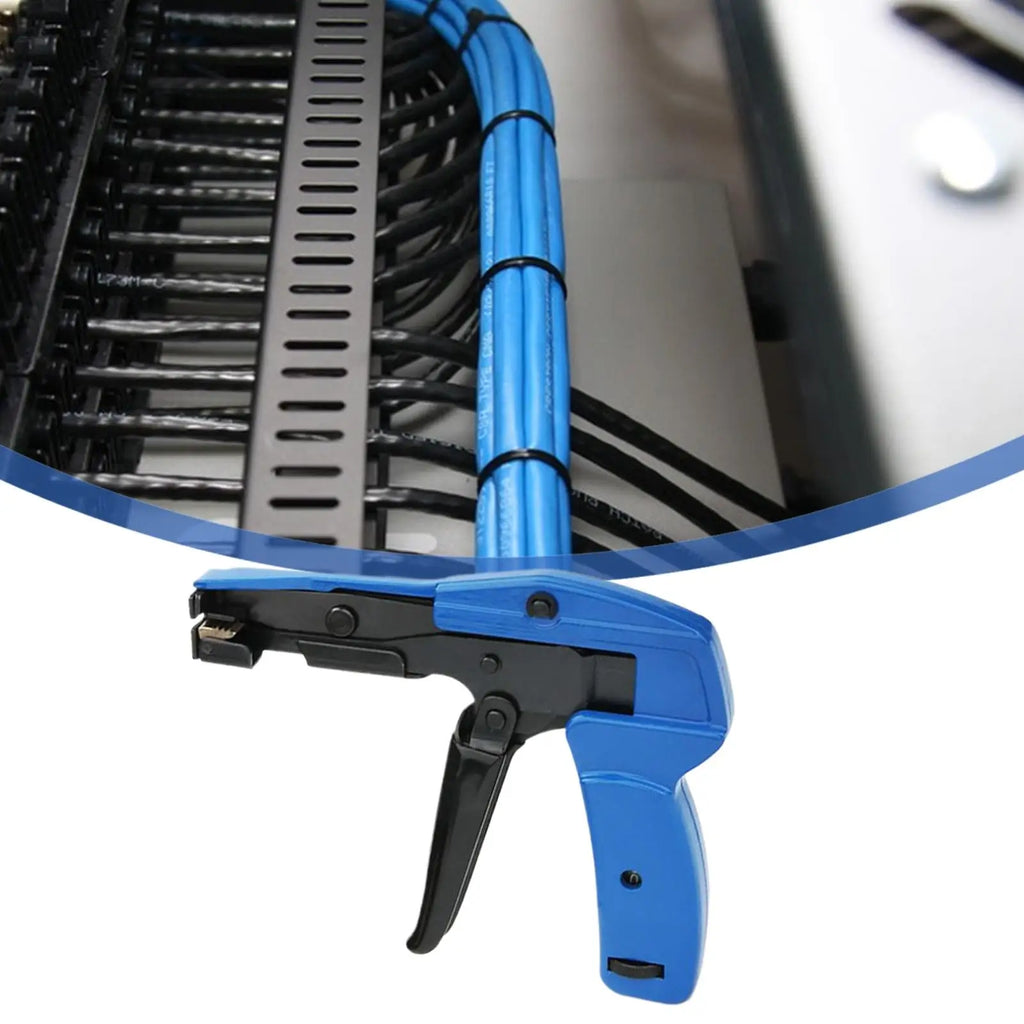 Cable Tie Tensioning & Cutting Tool | Nylon Zip Tie Gun