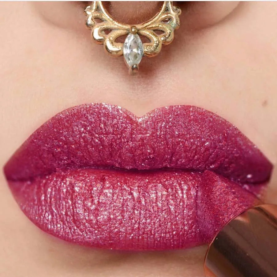 KAFURUX Glitter Plumping Lip Oil Tint | Metallic Moisturizer