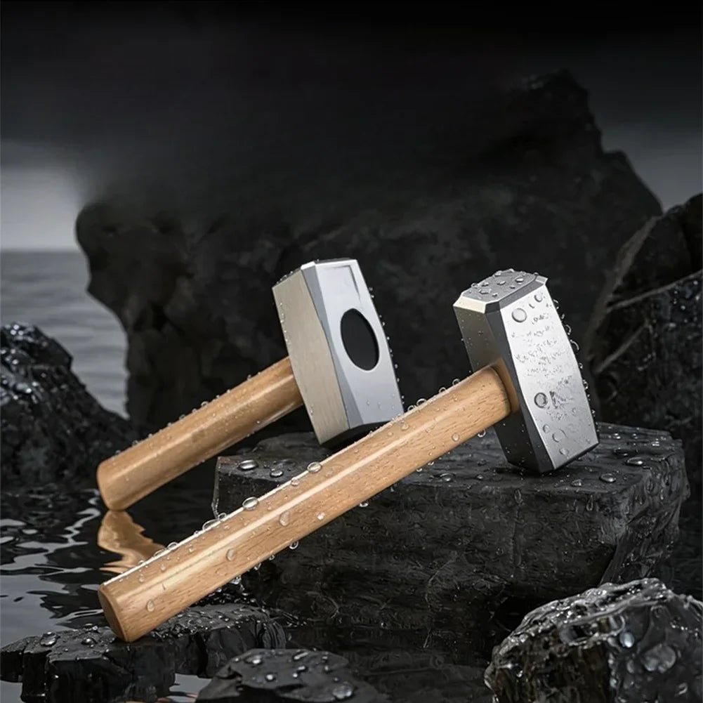 Heavy Duty Masonry Hammer | Chromium Vanadium Steel Wooden Handle