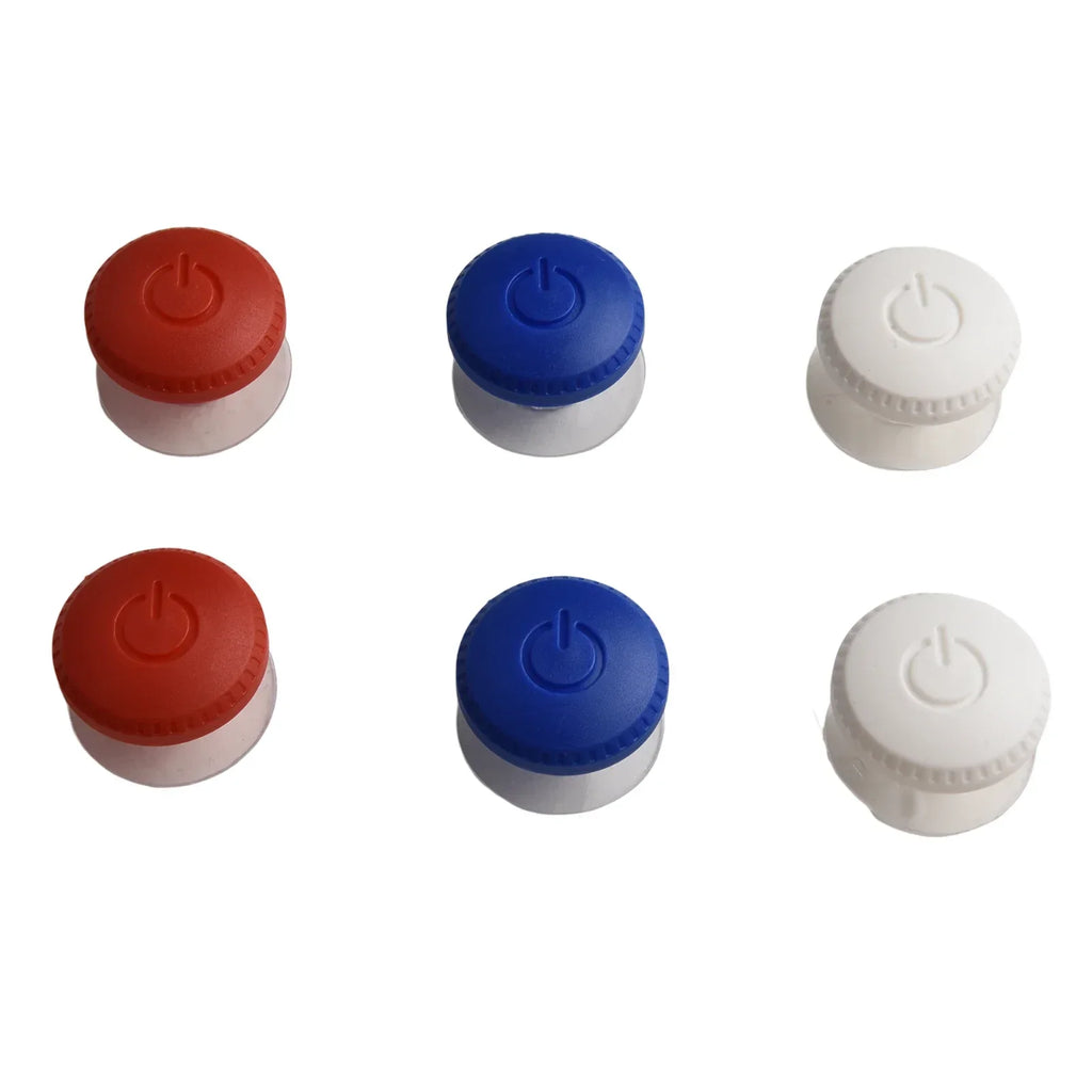 6-Pack Rounded Toilet Flush Button Pushers | Hygienic & Easy