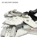 1:72 Scale F-14 Tomcat Fighter Jet Model – 10.24" ABS Kit