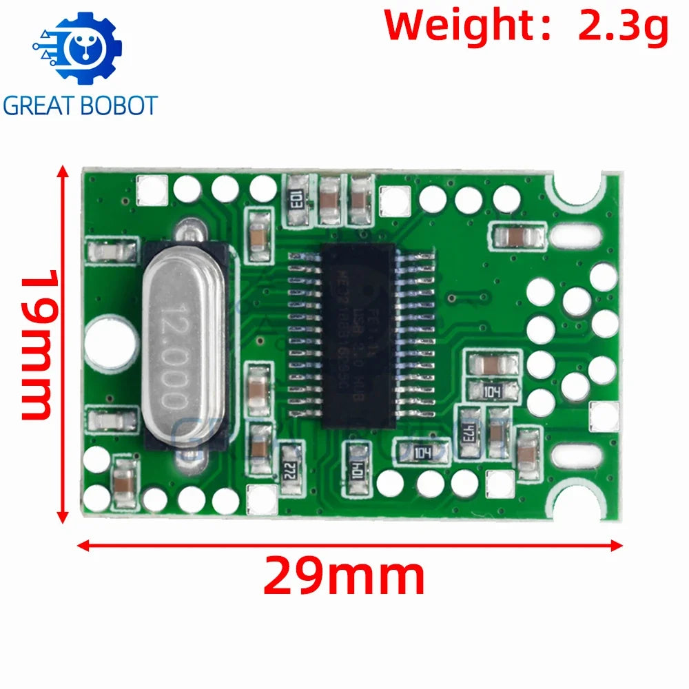 USB 2.0 Hub Module – 1-to-4 Port Expansion Adapter Board