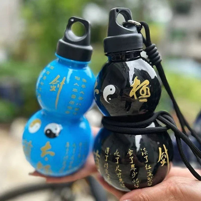Gourd-Shaped Water Bottle 750ml BPA-Free | Chinese Style