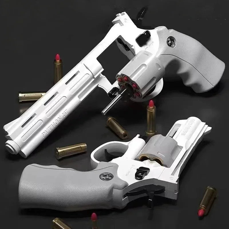 ZP5 357 Soft Dart Revolver Toy Gun – Outdoor CS Battle Game