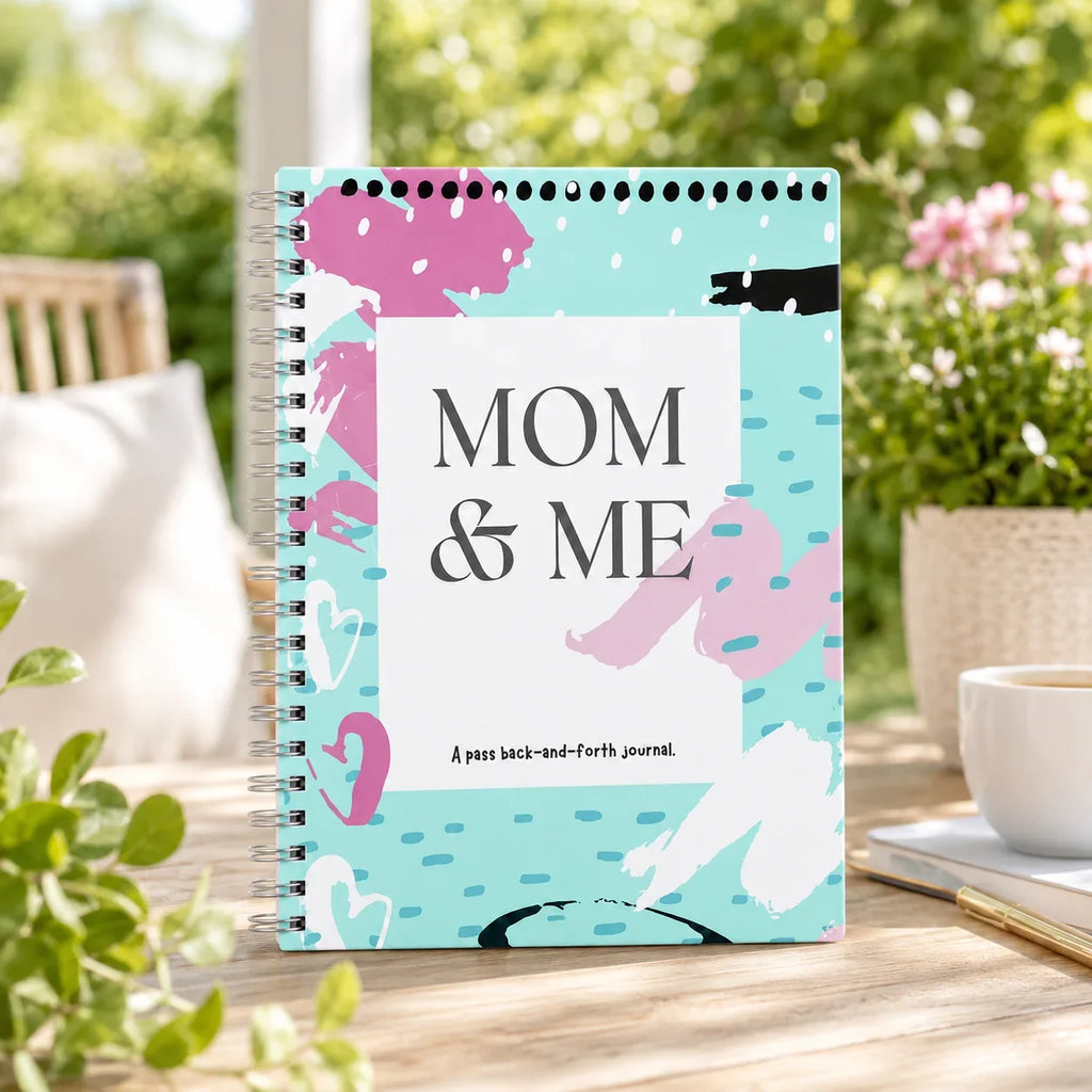 Mom Me Spiral Bound Journal Shared Writing Notebook Mother Daughter
