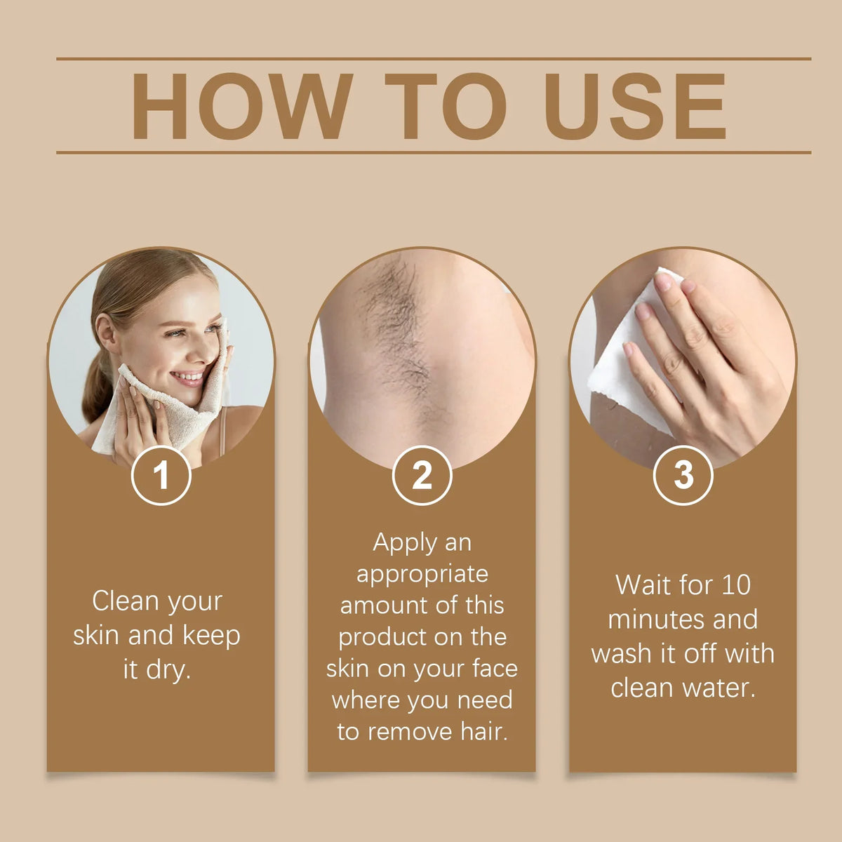 Coconut Hair Removal Cream – Gentle, Smooth & Soothing 100g
