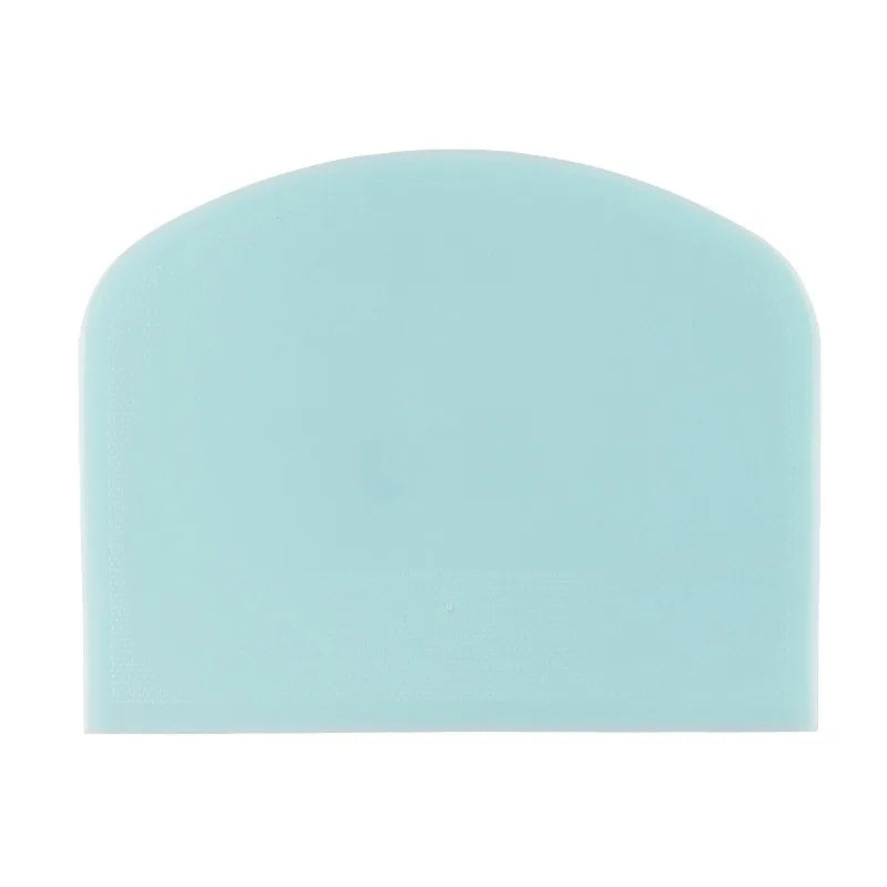 2-Piece Flexible Plastic Dough Scraper & Bowl Cutter Set