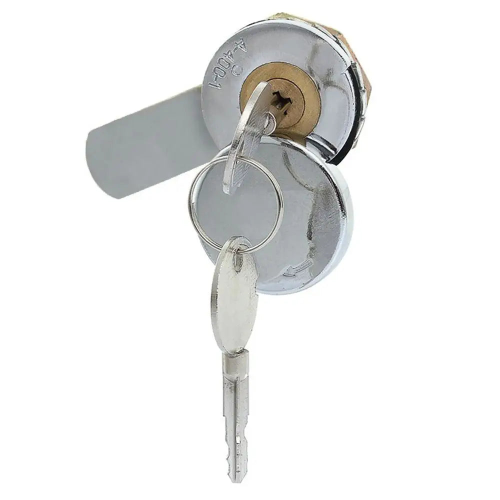 Zinc Alloy Cam Lock with Key – Cabinet & Mailbox Lock