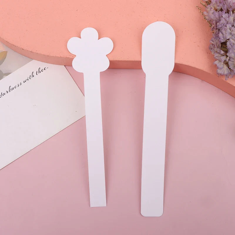 100 Pcs Flower-Shape Essential Oil & Perfume Test Strips